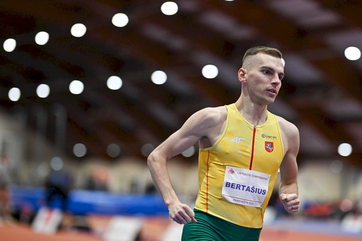Dominavimą Lietuvos čempionatuose pratęsęs S. Bertašius laimėjo 2 aukso medalius